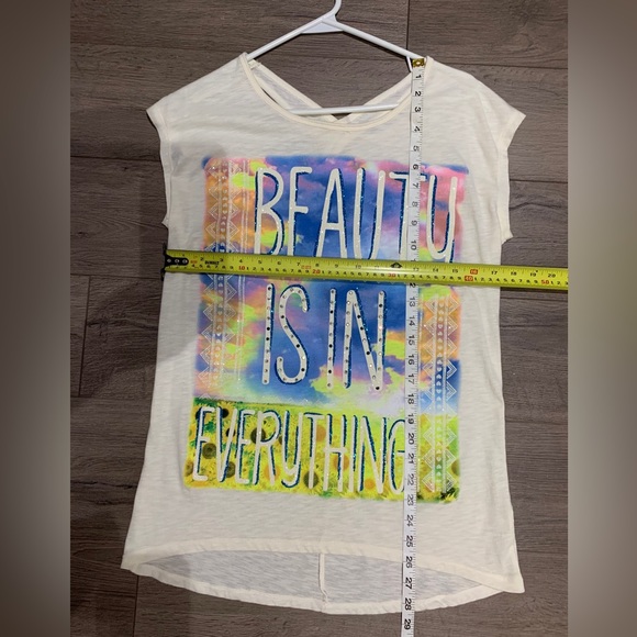Beauty Is Everything Justice Shirt Girls 20 plus size - Picture 4 of 4